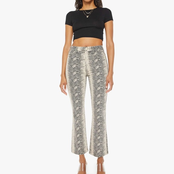 MOTHER NWT The Hustler Flood Boa Babe Size 27